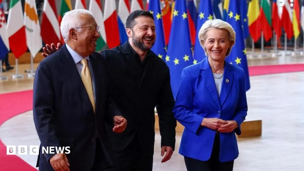 Zelensky seeks EU backing as Trump criticizes Ukrainian leader