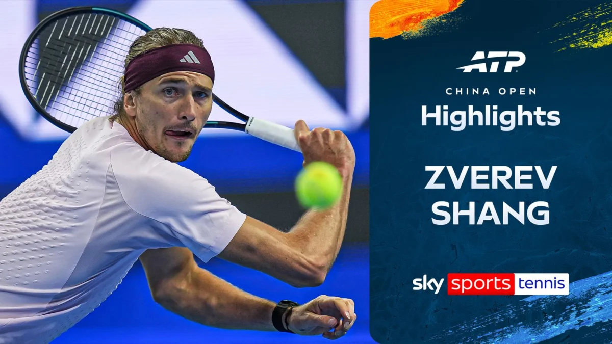 Zverev Advances Past Shang Toward Djokovic Clash at China Open
